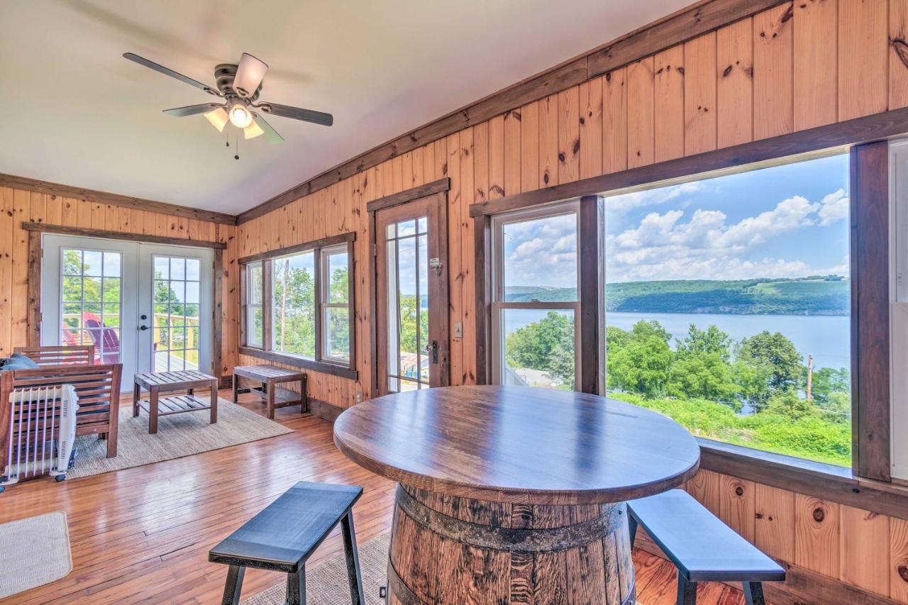 Watkins Glen Lakeview Cottage With Waterfall! Exterior foto