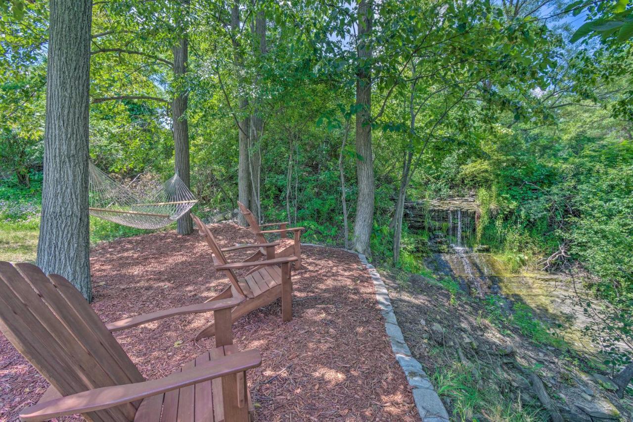 Watkins Glen Lakeview Cottage With Waterfall! Exterior foto