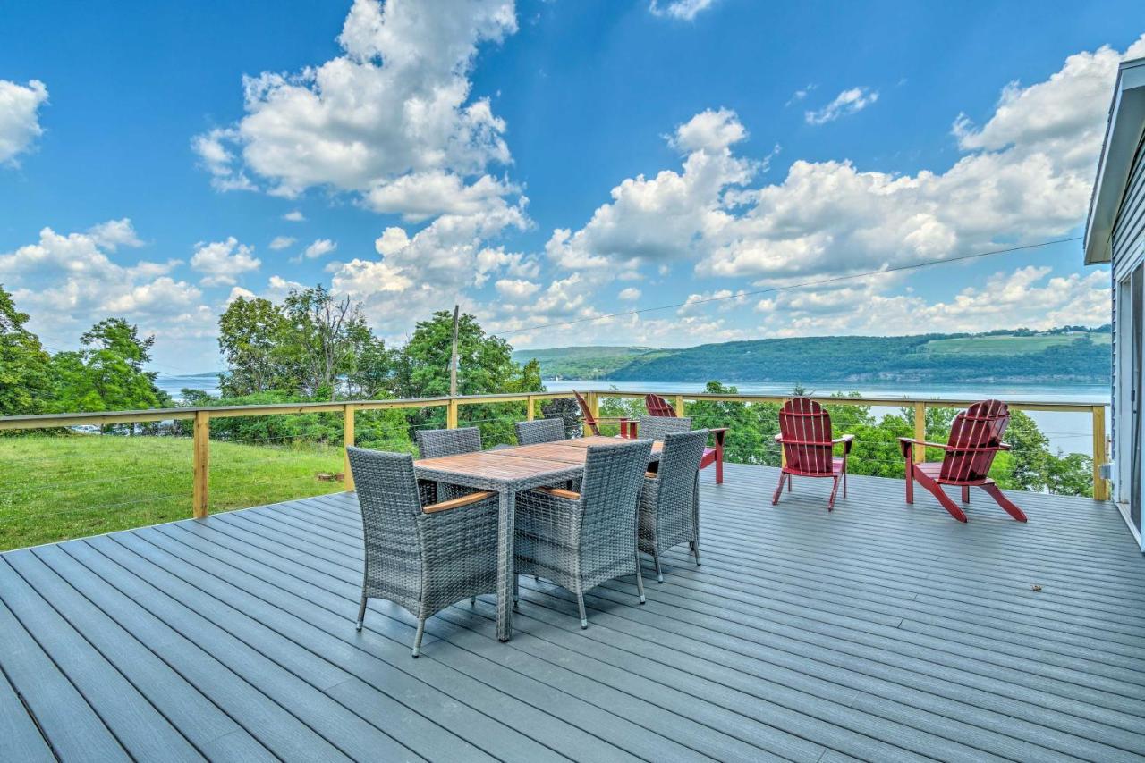 Watkins Glen Lakeview Cottage With Waterfall! Exterior foto